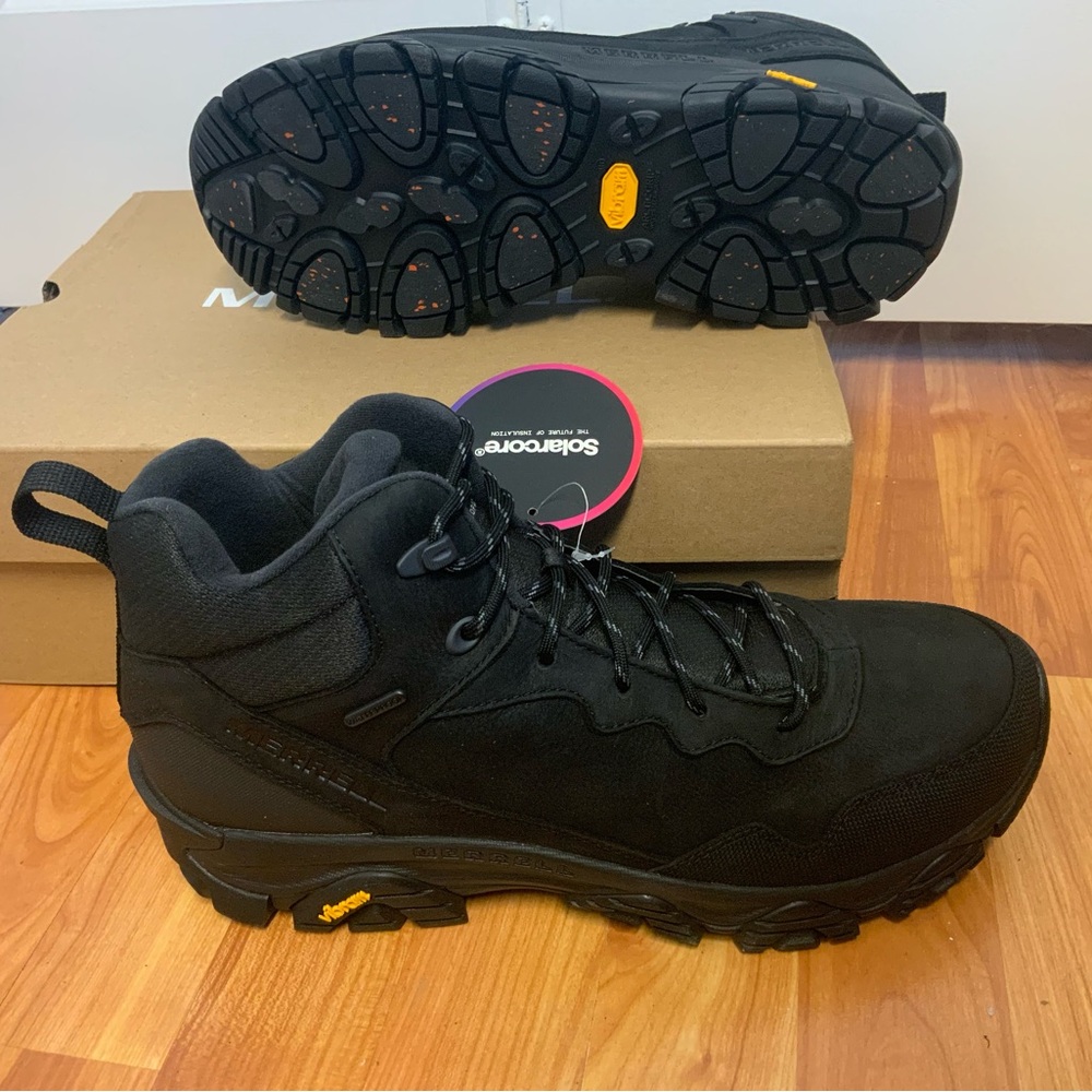 Merrell Coldpack 3 Thermo Mid Waterproof black size 12 new - Picture 2 of 11